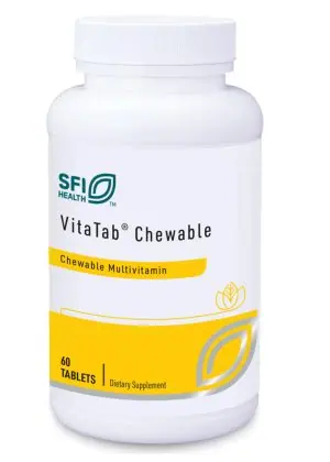Vitatab Chewable - A comprehensive multi-vitamin and mineral wafer for children and adults.