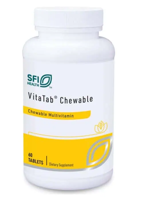 Vitatab Chewable - A comprehensive multi-vitamin and mineral wafer for children and adults.