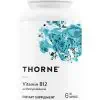 Thorne Methylcobalamin (60 Capsules) - 1mg active Vitamin B12 supplement for nerve health and energy.