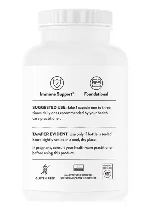 Thorne Vitamin C with Flavonoids - A Vitamin C and citrus bioflavonoid supplement for immune and antioxidant support.