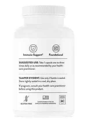 Thorne Vitamin C with Flavonoids - A Vitamin C and citrus bioflavonoid supplement for immune and antioxidant support.