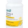 Klaire Labs Vitamin D Plus K - 5000 IU D3 and 100 mcg K2 (MK-7) for bone and immune support.