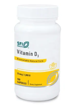 Vitamin D3 1000IU - A supplement for bone, immune, and cellular health.