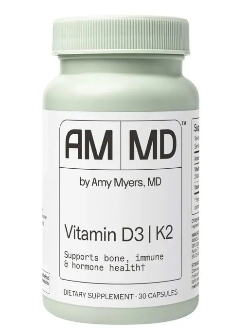 Vitamin D3/K2 10,000 IU Capsules Supports bone, immune, and hormone health