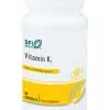 Vitamin K2 - 50 mcg of soy-free menaquinone-7 (MK-7) for bone and cardiovascular health.
