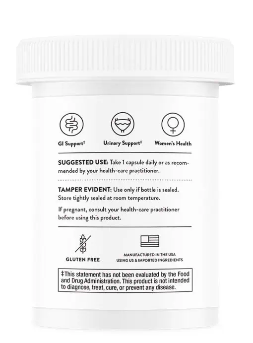 Thorne Women's Daily Probiotic (30 Capsules) - Probiotic supplement for vaginal, urinary, and GI health.