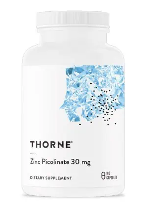 Zinc Picolinate 30 mg - NSF Certified for Sport supporting immune function to reproductive health, zinc is an essential nutrient that plays a key role in your health