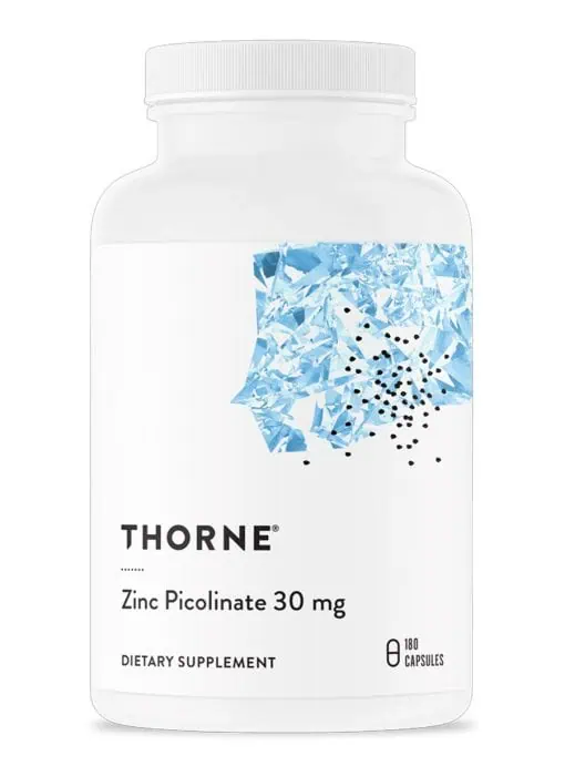 Zinc Picolinate 30 mg - NSF Certified for Sport supporting immune function to reproductive health, zinc is an essential nutrient that plays a key role in your health