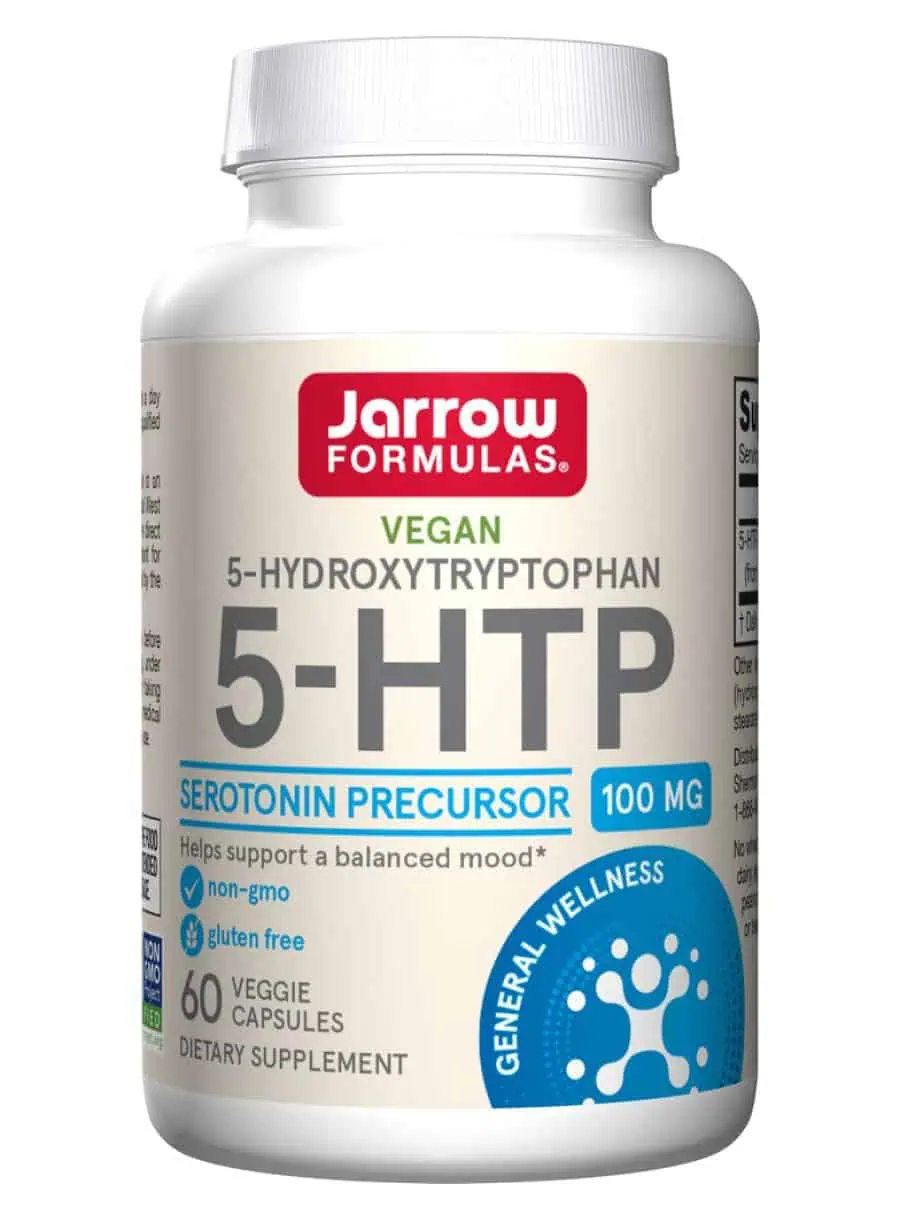 Jarrow Formulas 5-HTP 100mg -- serotonin support, mental health