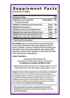 New Chapter Bone Strength Take Care(TM) -- organic calcium, bone support