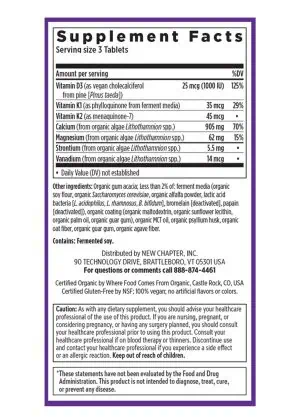 New Chapter Bone Strength Take Care(TM) -- organic calcium, bone support
