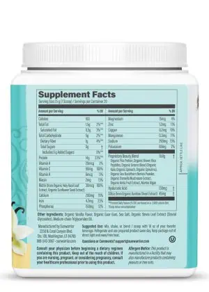 Sunwarrior Collagen Building Protein Peptides -- collagen supplement, plant-based protein