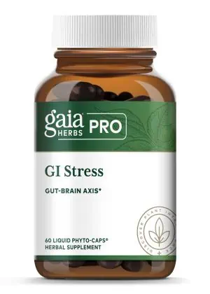 GI Stress - A blend of digestive nervines and Holixer™ Holy Basil for stress and digestive wellness.