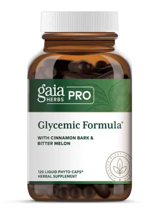 Glycemic Formula - Herbal blend to support healthy blood sugar balance with Fenugreek, Cinnamon, and Bitter Melon.