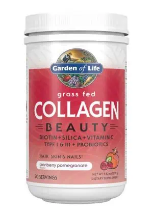 Grass Fed Collagen Beauty Cranberry Pomegranate — collagen, beauty - Back