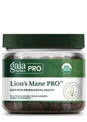 Lion’s Mane mushroom gummies for cognitive support, brain clarity, and neurological health