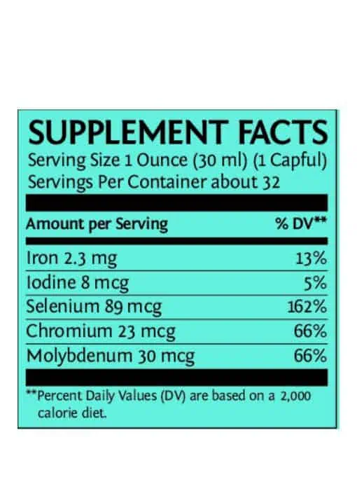 Sunwarrior Liquid Light - fulvic acid complex, trace minerals