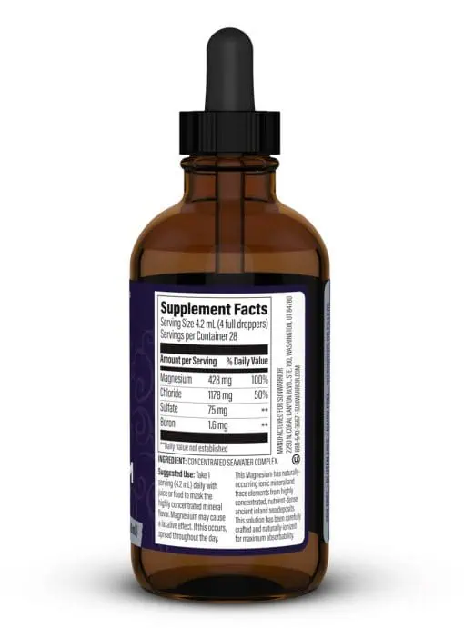 Sunwarrior Magnesium - ionic magnesium, natural supplement