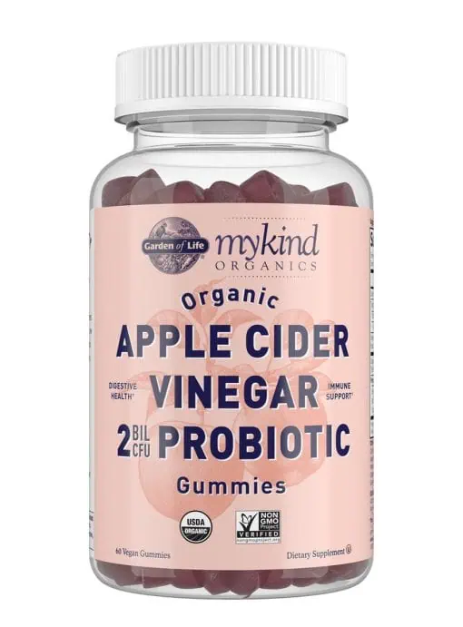 Garden of Life Organics Apple Cider Vinegar Probiotic Gummies — probiotic gummies, digestive health