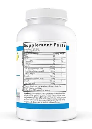 ProEFA®-3.6.9 by Nordic A clinically researched omega blend combining EPA and DHA from purified fish oil with GLA from borage oil to support brain function EPA DHA GLA blend, fish oil with borage oil, brain and heart health