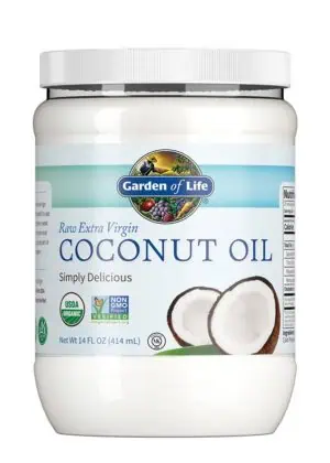Raw Extra Virgin Coconut Oil Excellent Source of Healthy Medium-Chain Fatty Acids