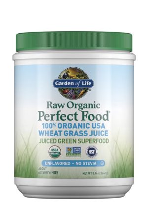 Raw Organic Perfect Food Wheat Grass Juice