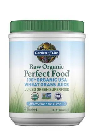 Raw Organic Perfect Food Wheat Grass Juice