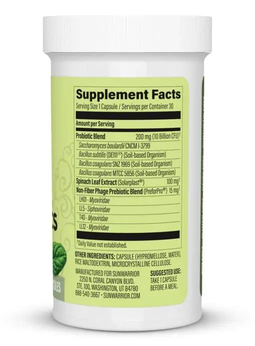 Sunwarrior Soil-Based Probiotics - Image 2