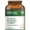 Organic turmeric and fenugreek complex for antioxidant support and healthy lactation