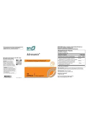 SFI Health Adrenamin™ — Energy Support, Stamina Booster - Back