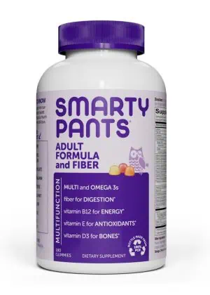 SmartyPants Vitamins Adult Complete Plus Fiber -- adult vitamins, fiber supplement