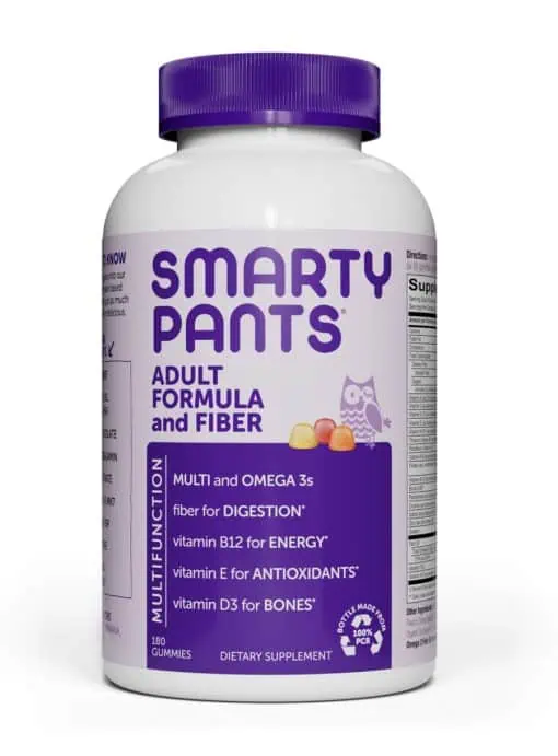 SmartyPants Vitamins Adult Complete Plus Fiber -- adult vitamins, fiber supplement