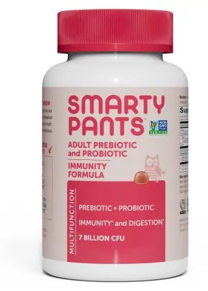 SmartyPants Adult Prebiotic & Probiotic Immunity For -- immune support, digestive health