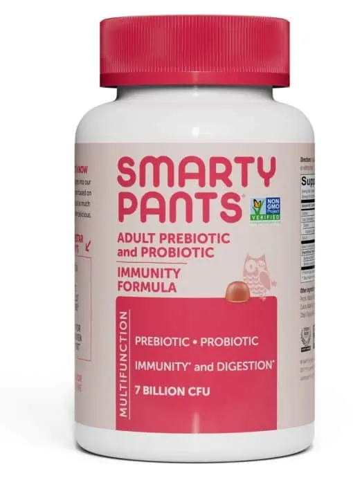 SmartyPants Adult Prebiotic & Probiotic Immunity For -- immune support, digestive health