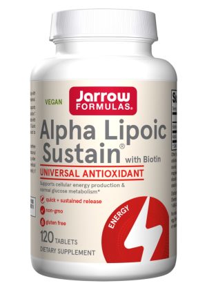 Jarrow Formulas Alpha Lipoic Sustain 300mg -- antioxidant support, glucose metabolism