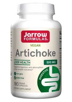 Jarrow Formulas Artichoke 500mg -- liver health, digestion support
