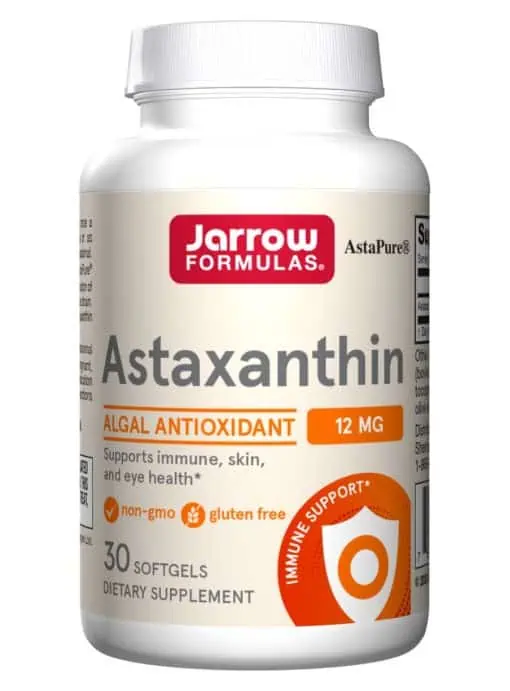 Jarrow Formulas Astaxanthin 12mg -- antioxidant support, skin health