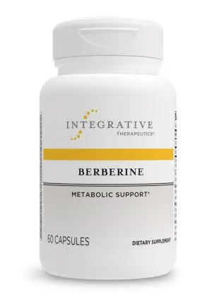 Berberine supplement for healthy glucose and cholesterol metabolism