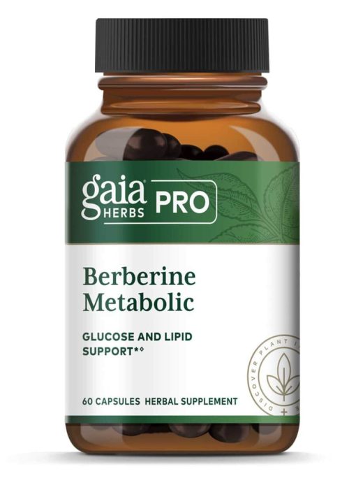 Gaia Herbs Berberine Metabolic — Glucose and Lipid Support