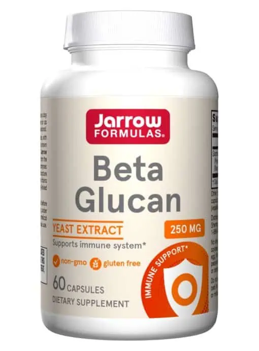 Jarrow Formulas Beta Glucan 250mg -- immune support, yeast extract