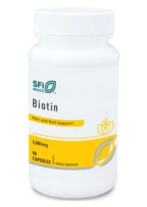 SFI Health Biotin — Hair and Nail Support, Healthy Metabolism