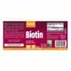 Jarrow Formulas Biotin 5000mcg -- biotin supplement, hair support - Back