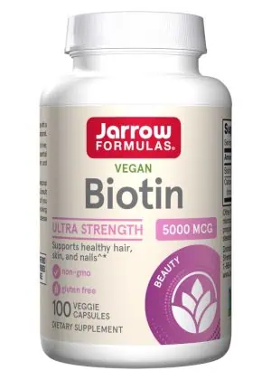 Jarrow Formulas Biotin 5000mcg -- biotin supplement, hair support