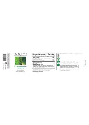 Innate Response C Complete Powder -- immune support, vitamin C - Back