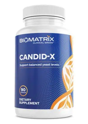 Biomatrix Candid-X -- balanced yeast levels, digestive health
