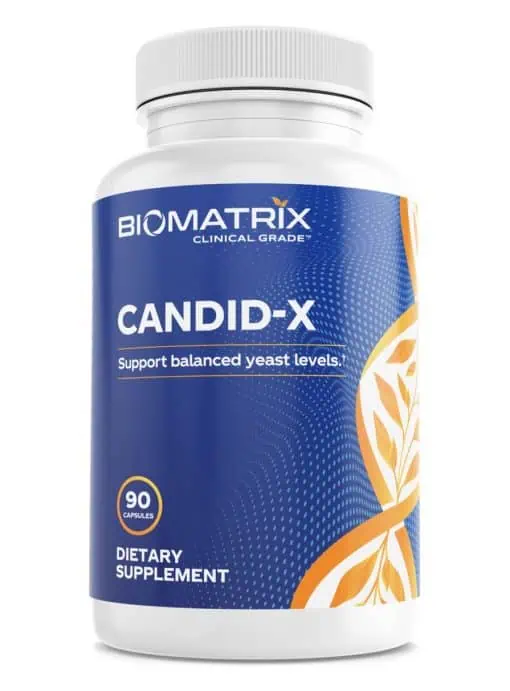 Biomatrix Candid-X -- balanced yeast levels, digestive health