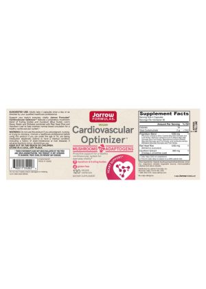 Jarrow Formulas Cardiovascular Optimizer -- cardiovascular support, heart health - Back