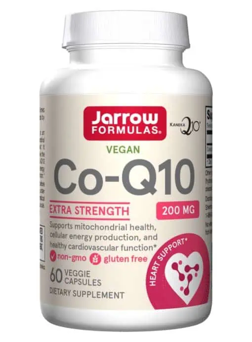 Jarrow Formulas Co-Q10 200mg -- cholesterol antioxidant, cellular energy