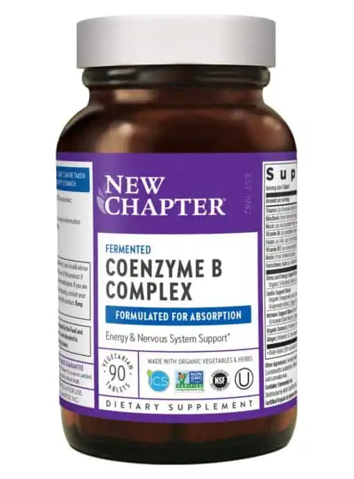 New Chapter Coenzyme B Food Complex -- energy metabolism, nervous system support