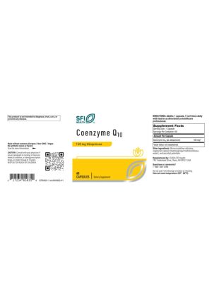 Coenzyme Q10 by SFI Health — Support Heart Health, Boost Energy - Back